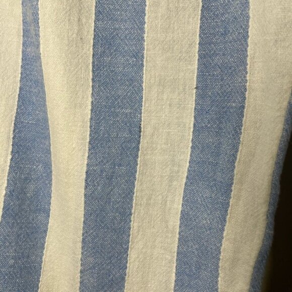 Bella Dahl Side Slit Wide Leg Pant Sky Blue Stripe size XS - Picture 6 of 9